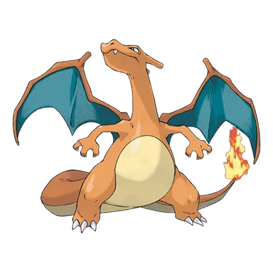 official artwork of charizard